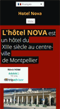 Mobile Screenshot of hotelnova.fr